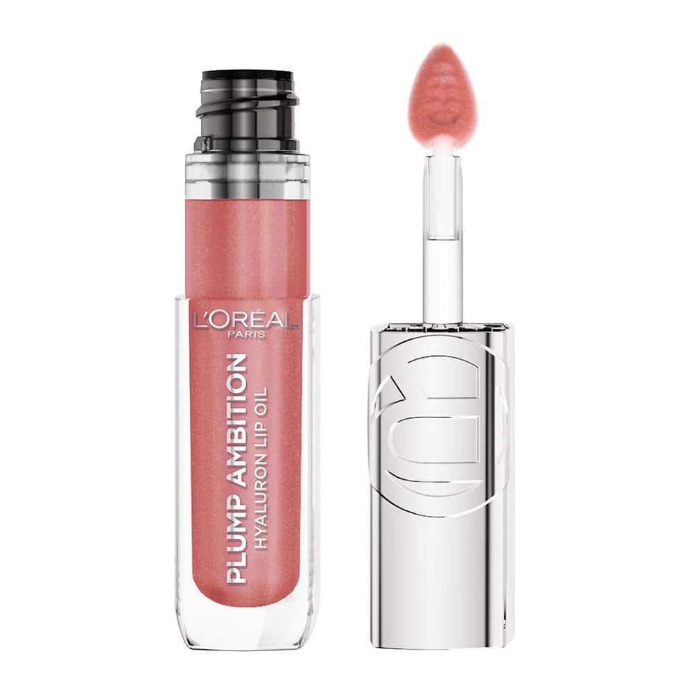 Hyaluron Lip Oil 24 Hour Hydration, Infused With Hyaluronic Acid And Tripeptides, Nude Macaron