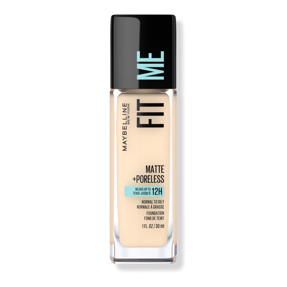 Fit Me Matte + Poreless Liquid Foundation, Porcelain 110