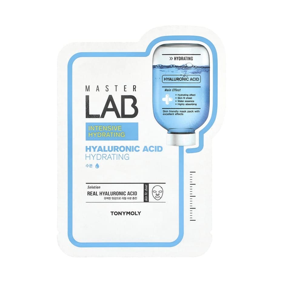 Master Lab, Hyaluronic Acid Beauty Mask, Hydrating
