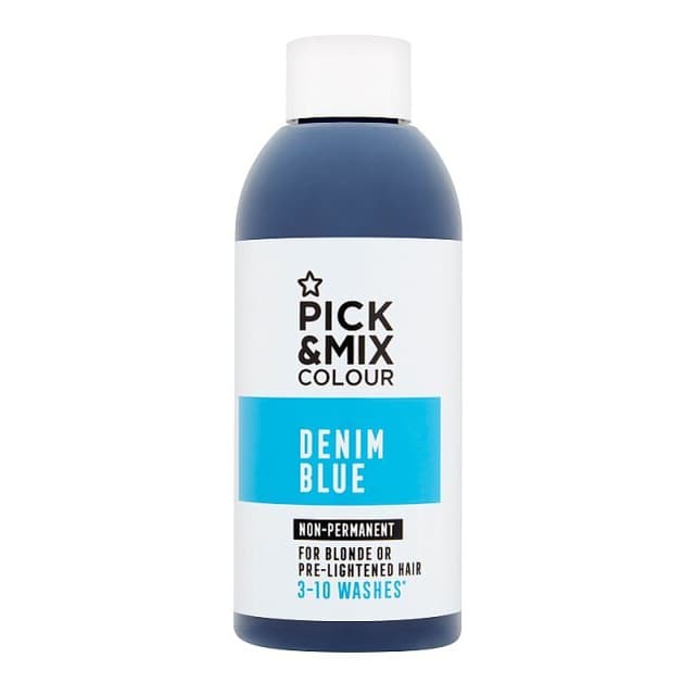 Semi Permanent Hair Dye Denim Blue