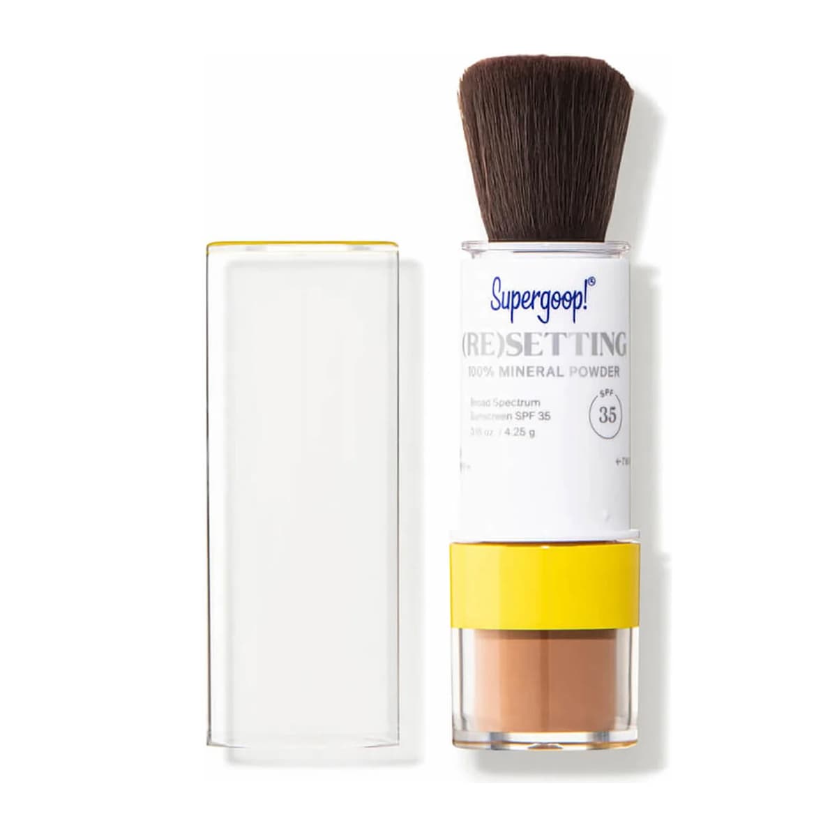 Supergoop Resetting 100 Mineral Powder SPF 35, Deep