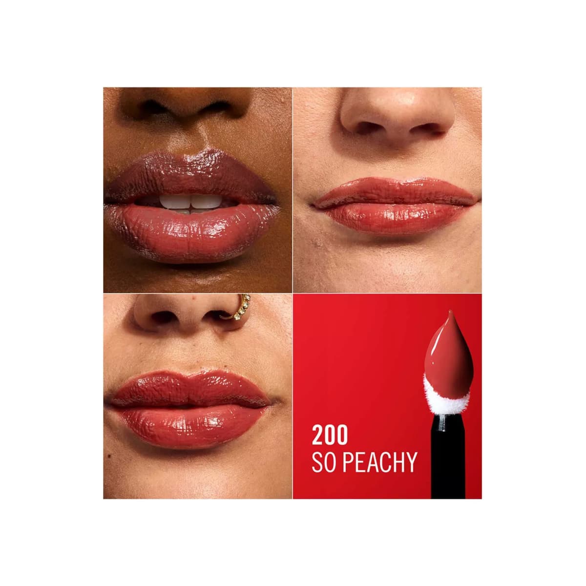 Thrill Seeker Lip Latex Lip Stain, So Peachy