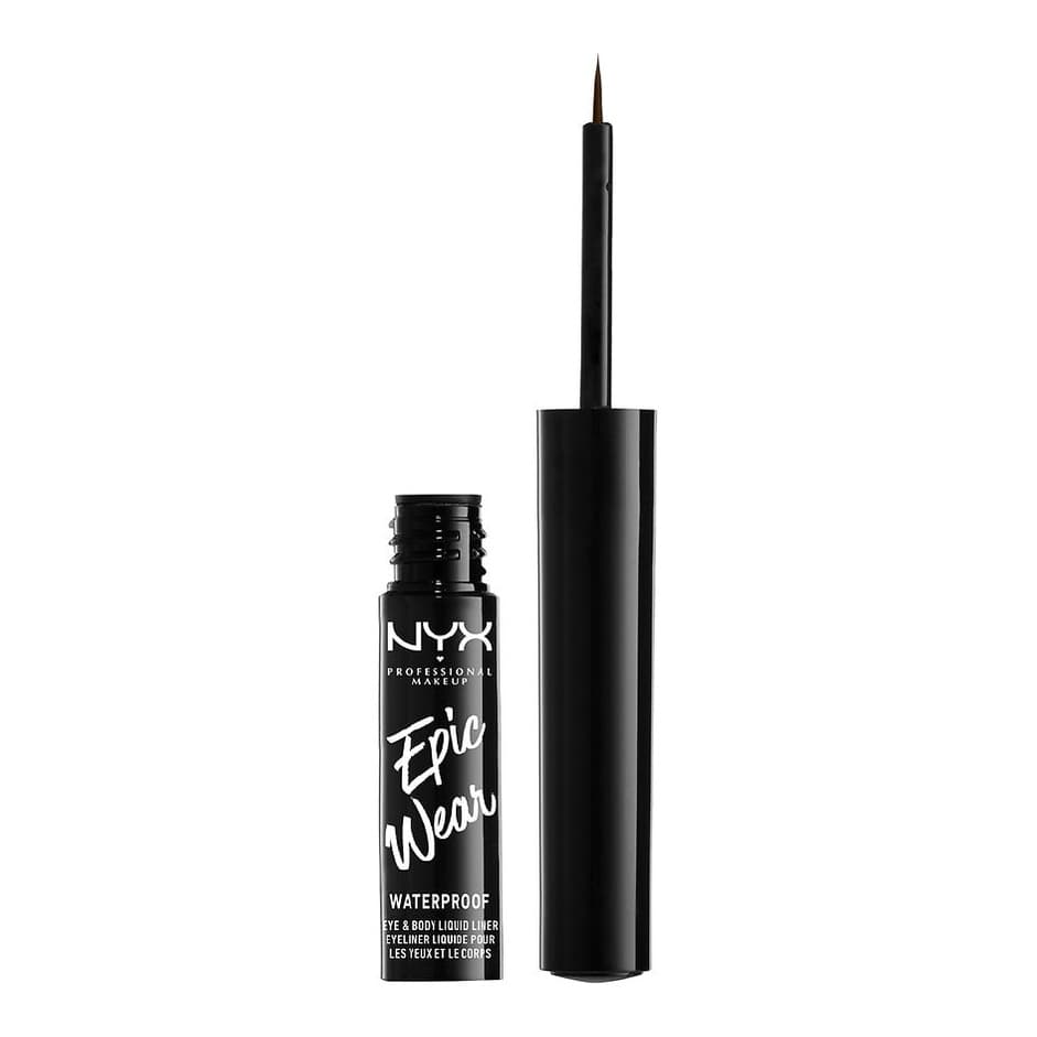 Epic Wear Liquid Liner Long-lasting Matte Waterproof Eyeliner, Brown