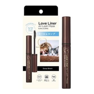 Love Liner All Lash Mask Curl & Long, Deep Black