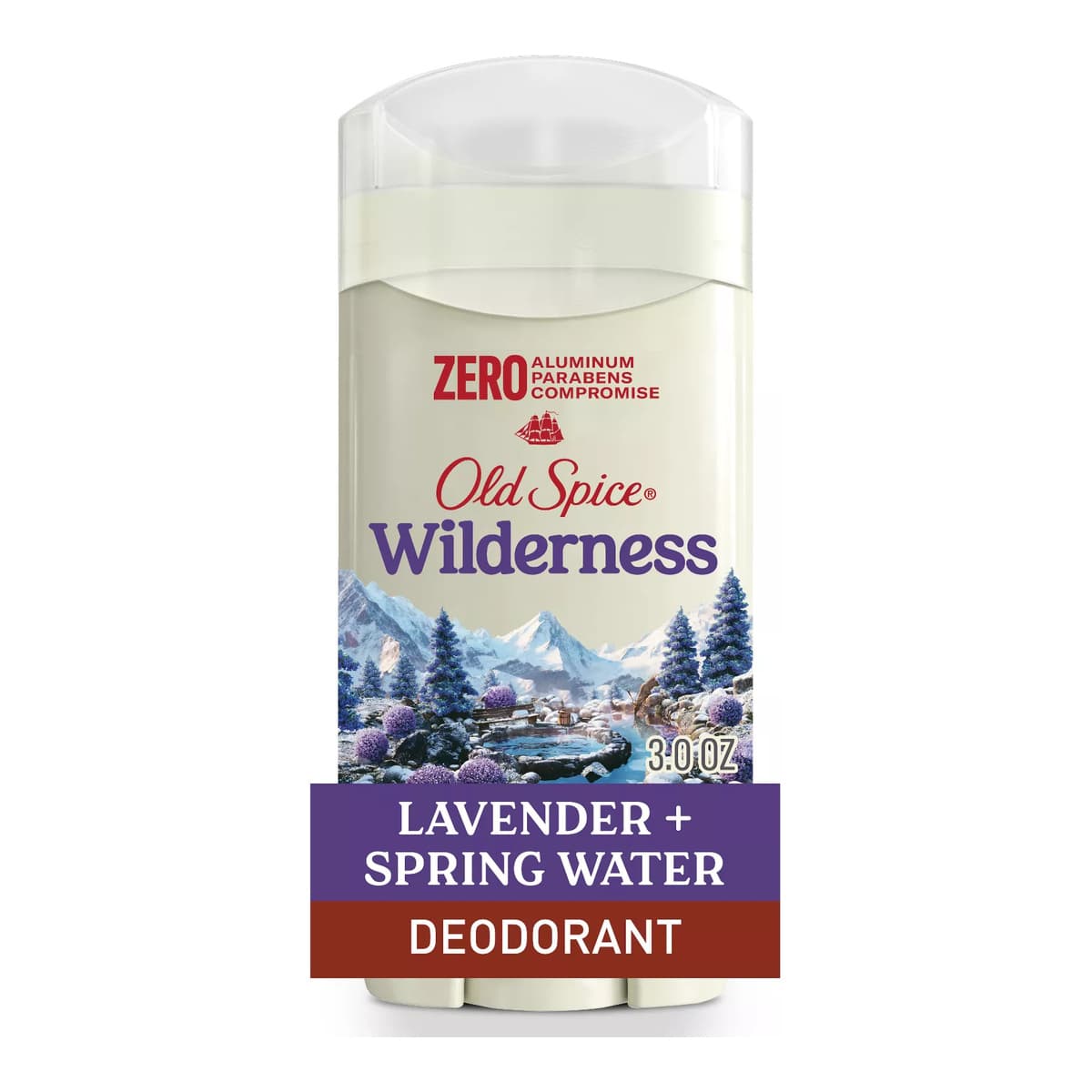 Men's Deodorant Aluminum-Free Wilderness with Lavender