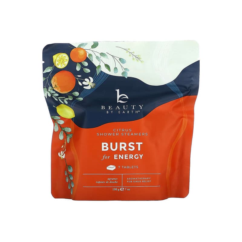 Burst of Energy Shower Steamers, Citrus