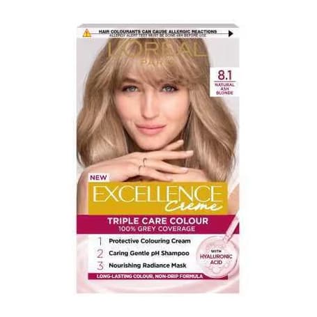 Excellence Creme 8.1 Ash Blonde Hair Dye