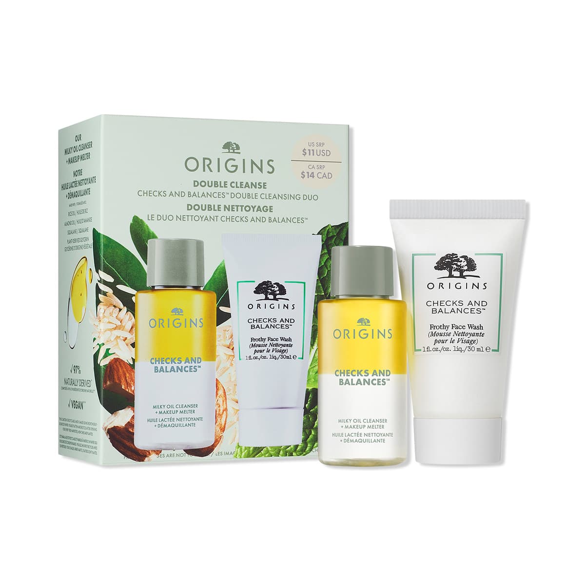 Double Cleanse Checks and Balances Double Cleansing Duo