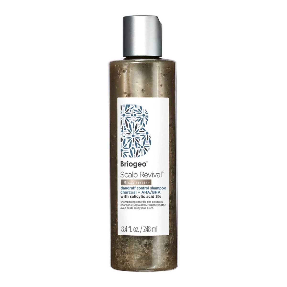 MegaStrength+ Dandruff Control Shampoo Charcoal + AHA/BHA with Salicylic Acid 3%