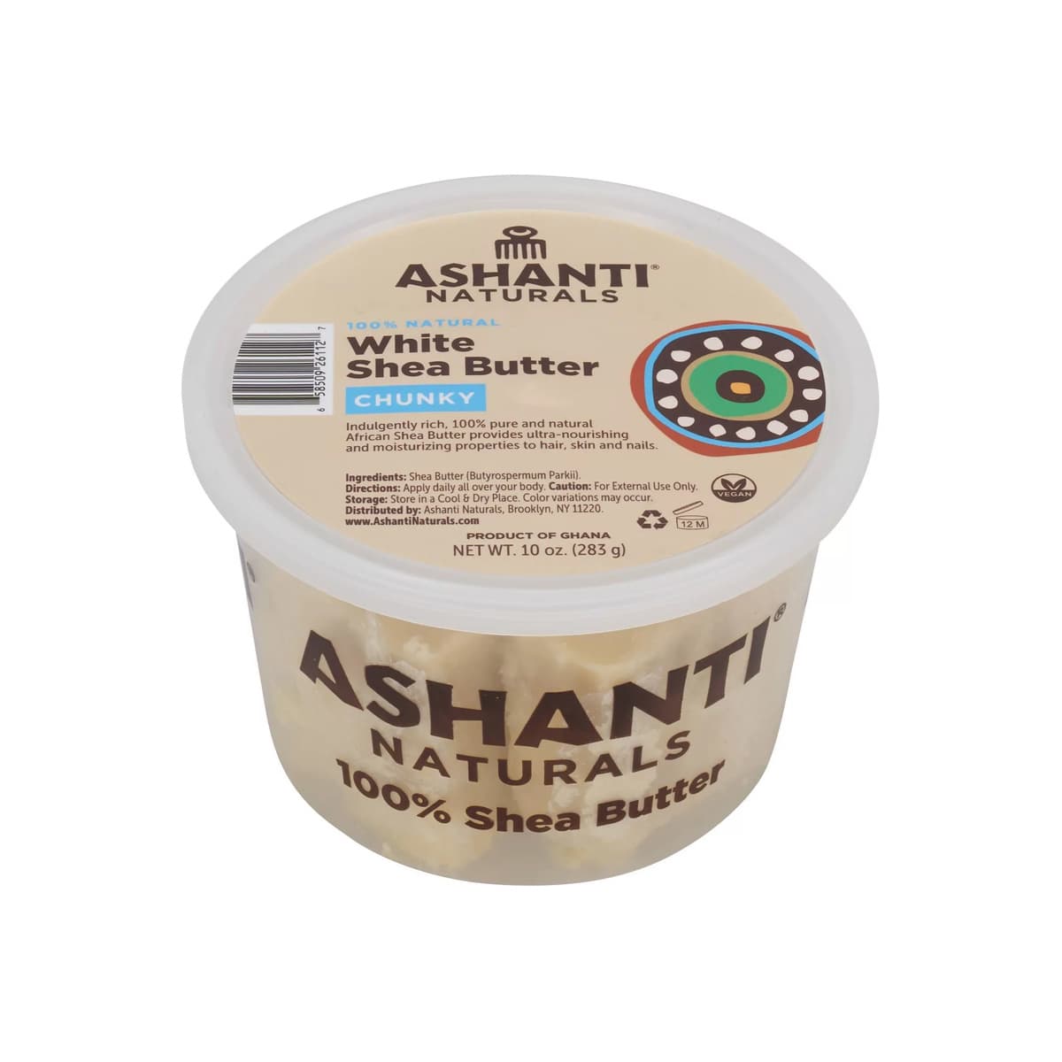 African Chunky Hair Treatments Shea Butter - White