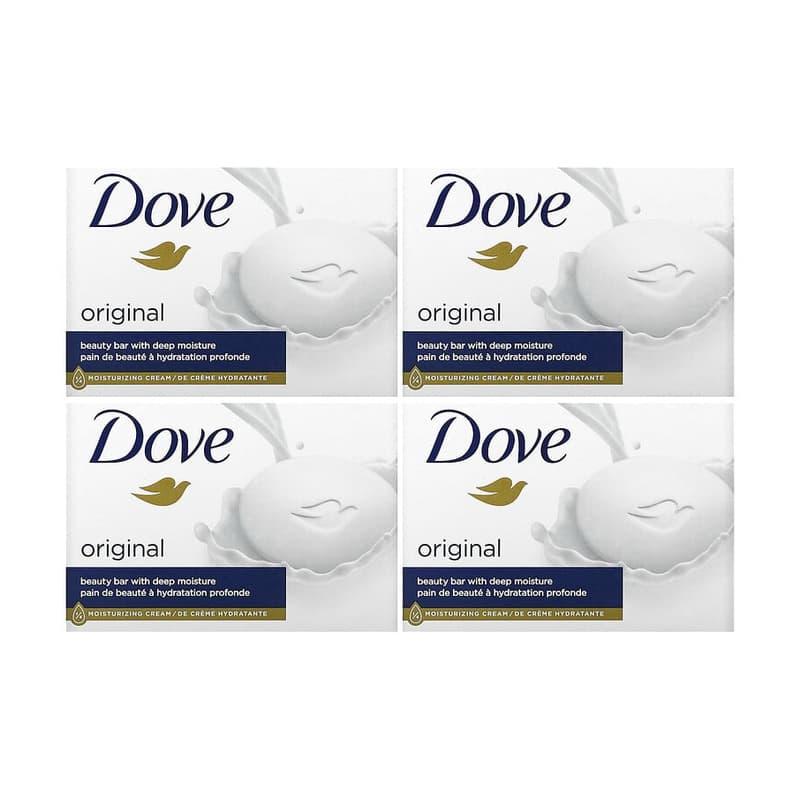 Beauty Bar Soap with Deep Moisture, Original