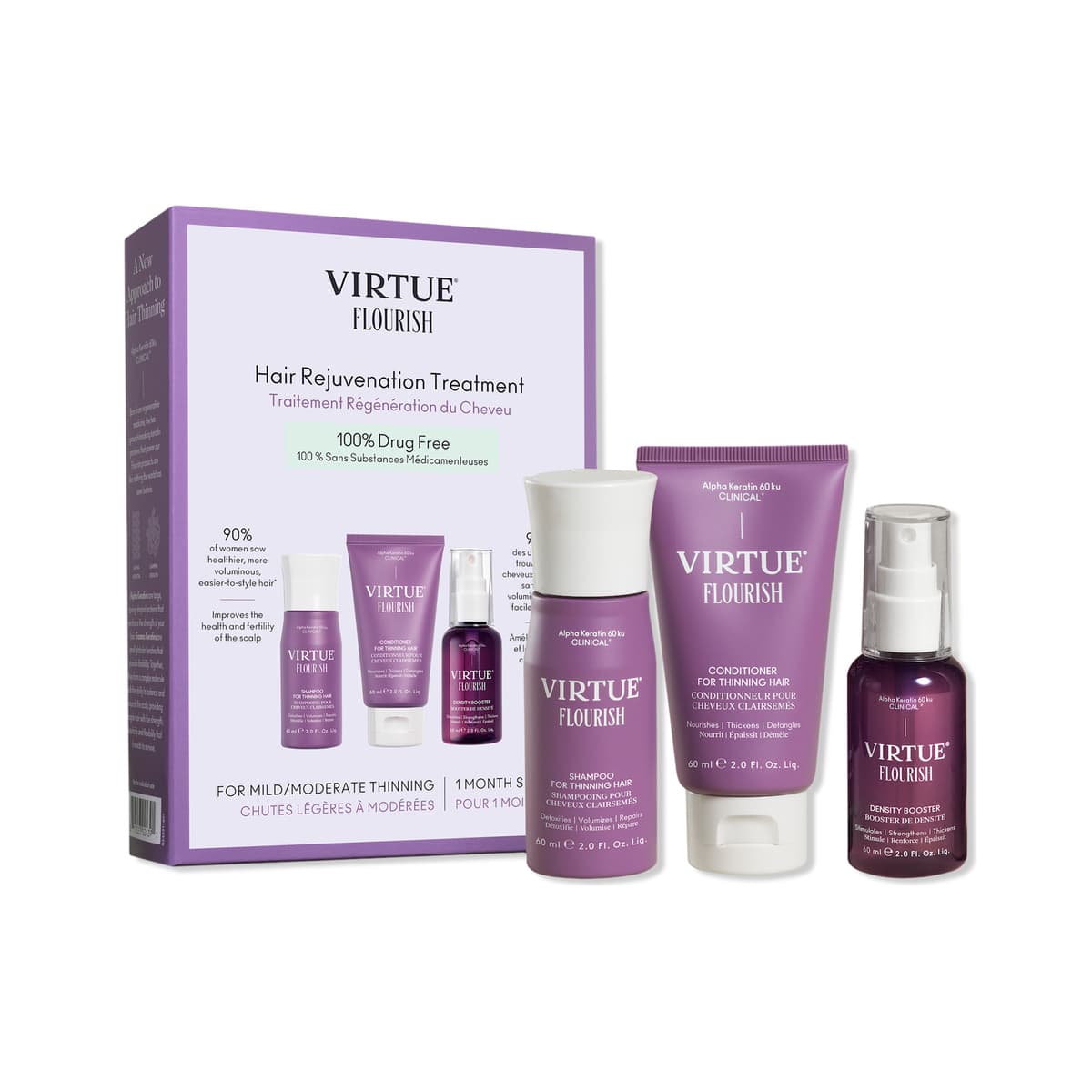 Flourish Drug-Free Hair Rejuvenation Treatment