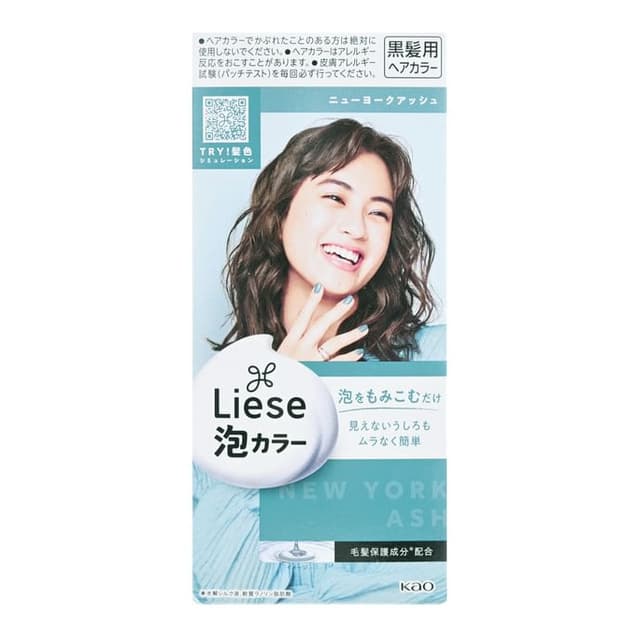 Liese Creamy Bubble Hair Color, York Ash