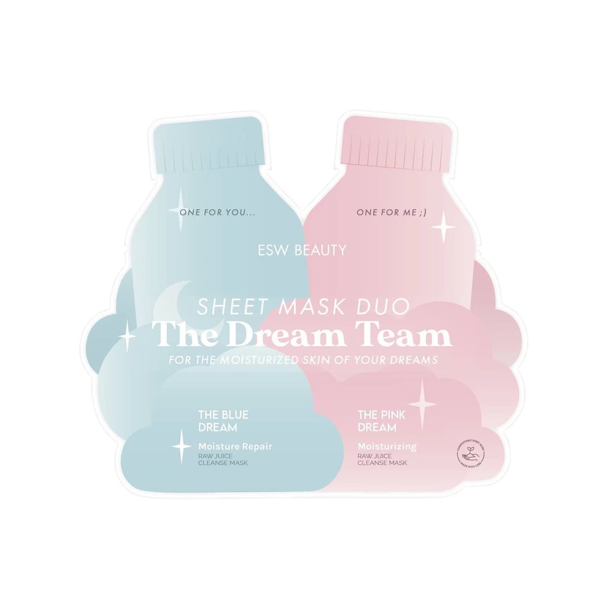 The Dream Team Duo Sheet Mask