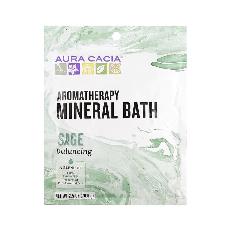 Aromatherapy Mineral Bath, Sage