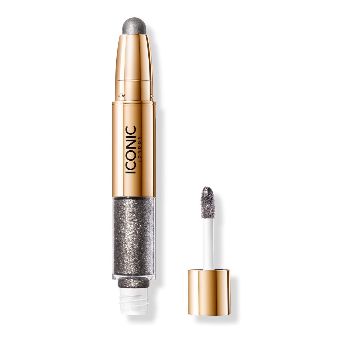 Glaze Crayon Dual-Ended Glitter Eyeshadow, Onyx