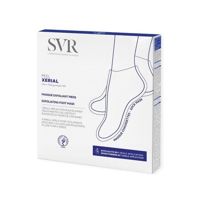 SVR XERIAL PEEL - Foot-Peel Exfoliating Sock-Mask
