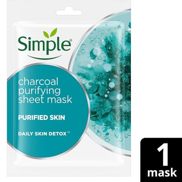 Daily Skin Detox Purifying Charcoal Sheet Mask