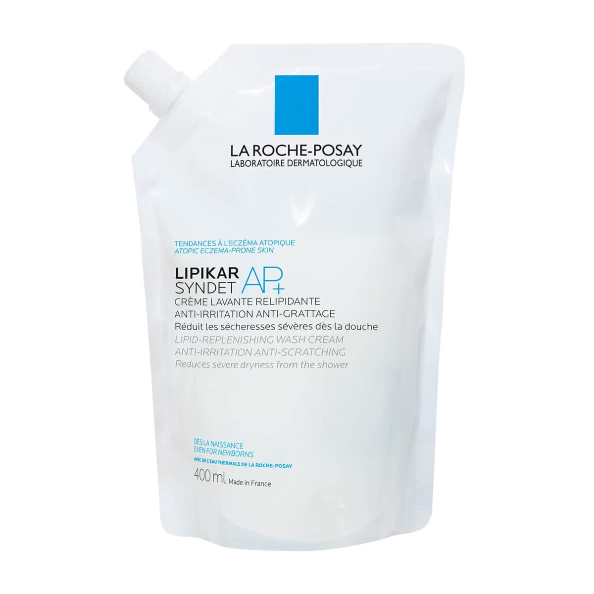 Lipikar Syndet AP+ Cream Wash Refill Pouch