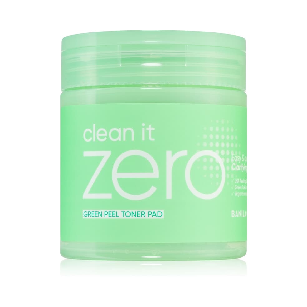 clean it zero Green Peel Toner Pad