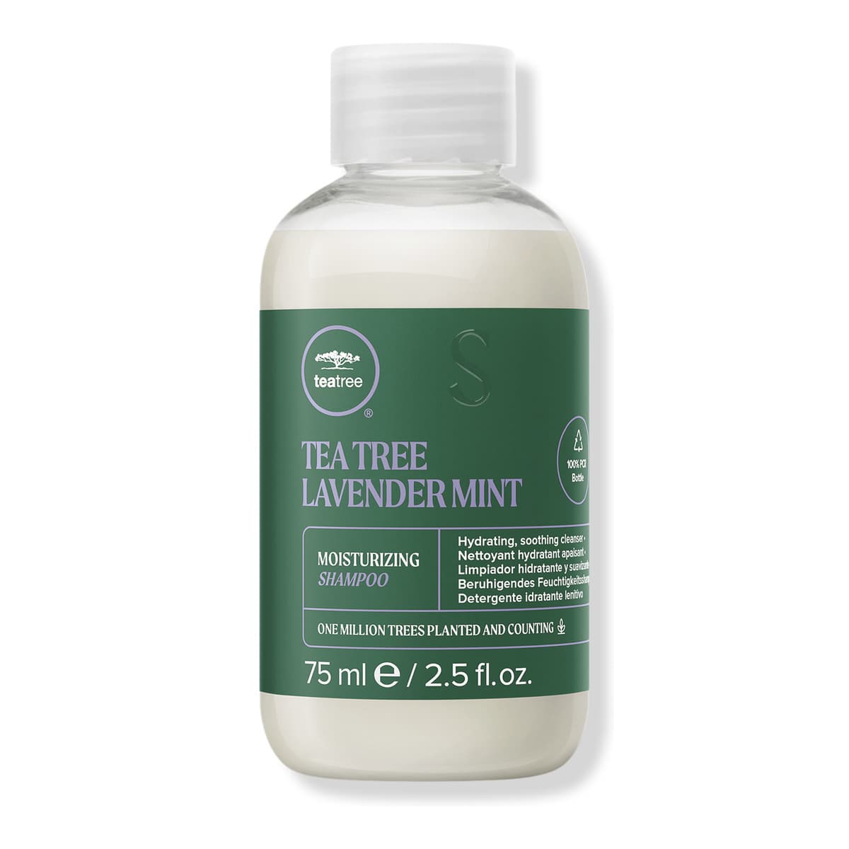 Travel Size Tea Tree Lavender Mint Moisturizing Shampoo
