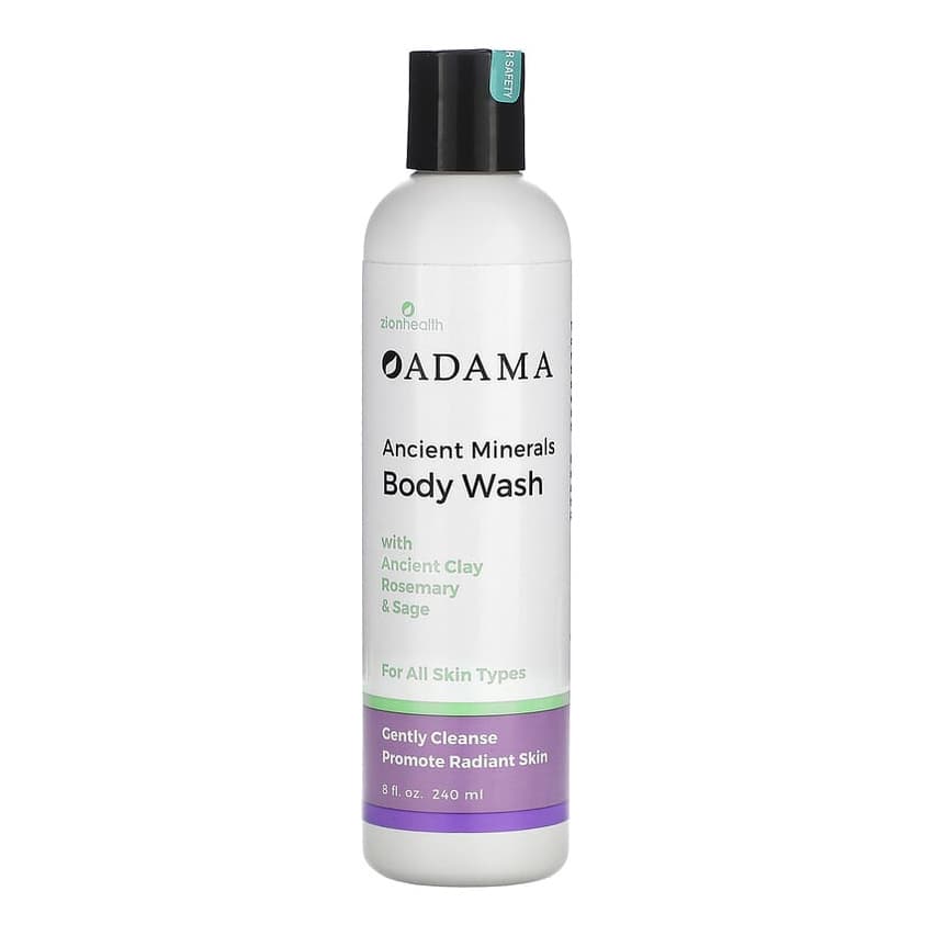 Adama, Ancient Minerals Body Wash with Ancient Clay, Rosemary & Sage