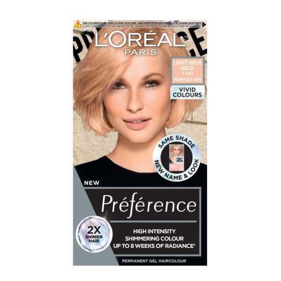 Preference Vivids (Colorista) Hair Dye Light Rose Gold 9.23