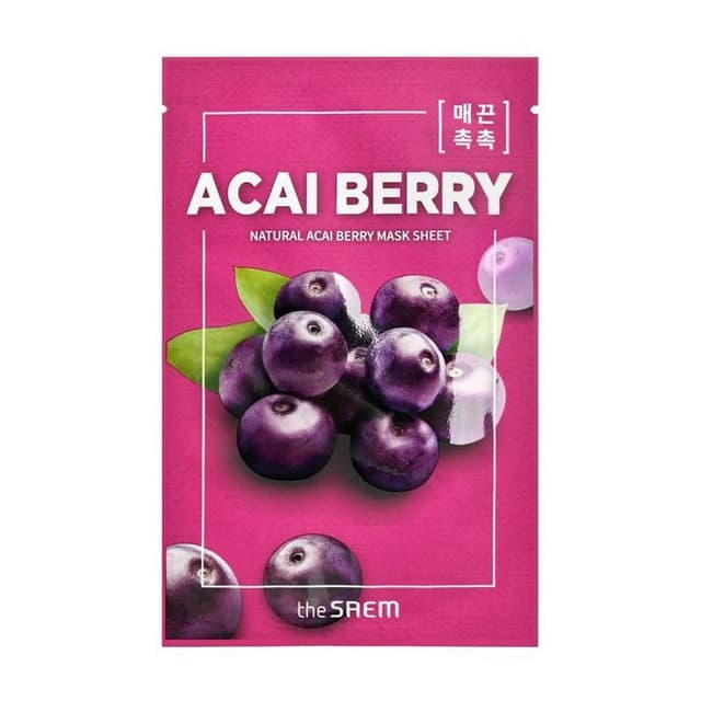 Natural Mask Sheet, #07 Acai Berry