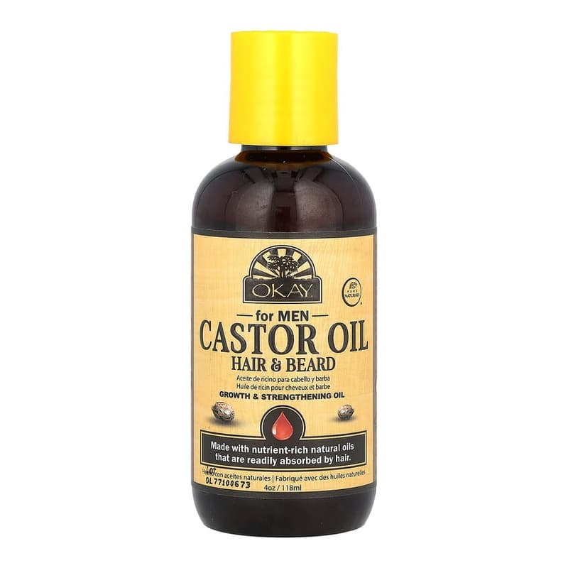 Castor Oil, Hair & Beard, For Men