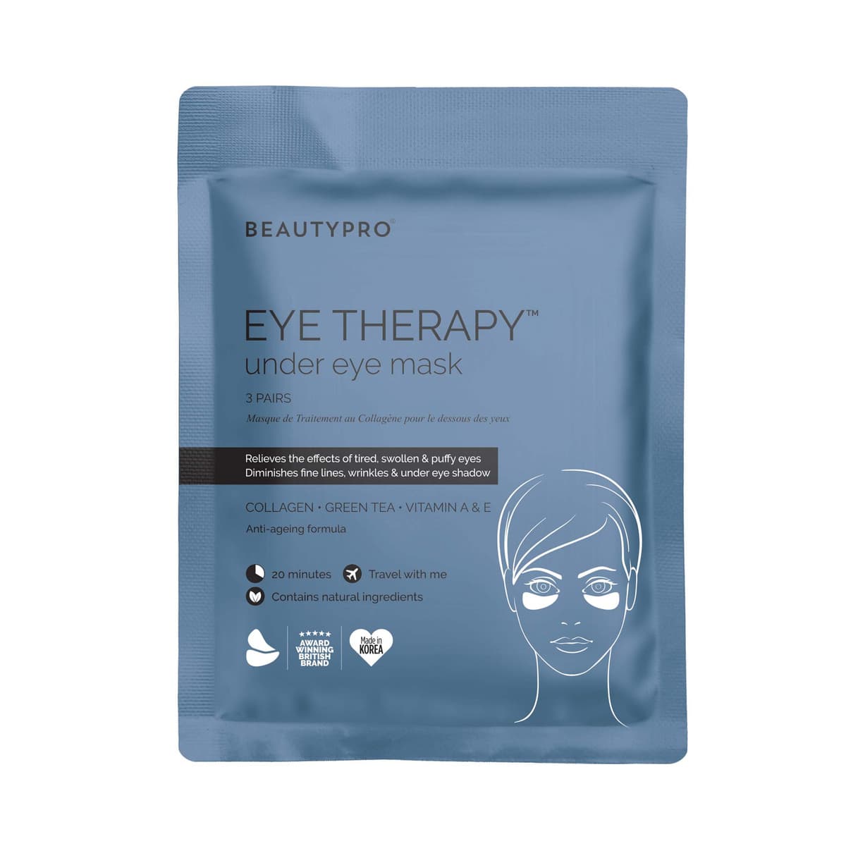 Eye Therapy Under Eye Mask with Collagen and Green Tea Extract