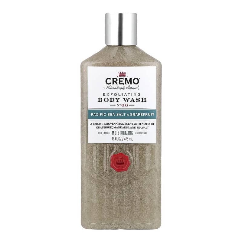Exfoliating Body Wash, No. 06, Pacific Sea Salt & Grapefruit
