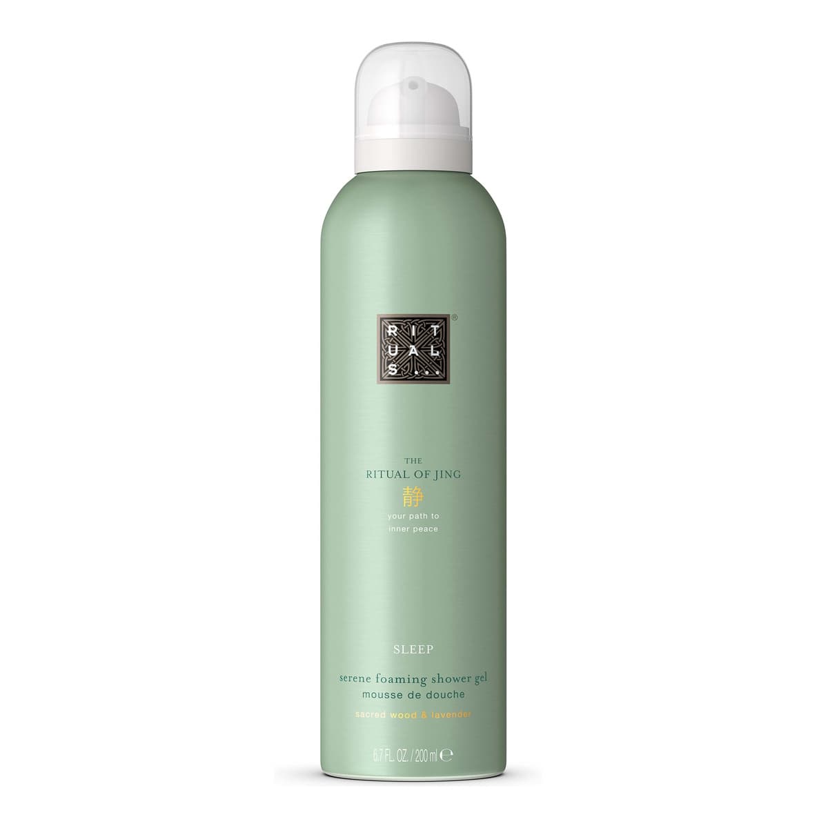 The Ritual of Jing Sleep Sandalwood and Lavender Foaming Body Wash