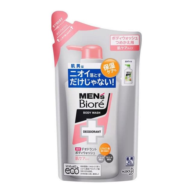 Men's Biore Deodorant Body Wash, Gentle Floral