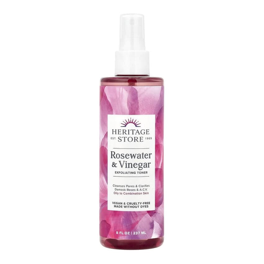 Rosewater & Vinegar, Exfoliating Toner