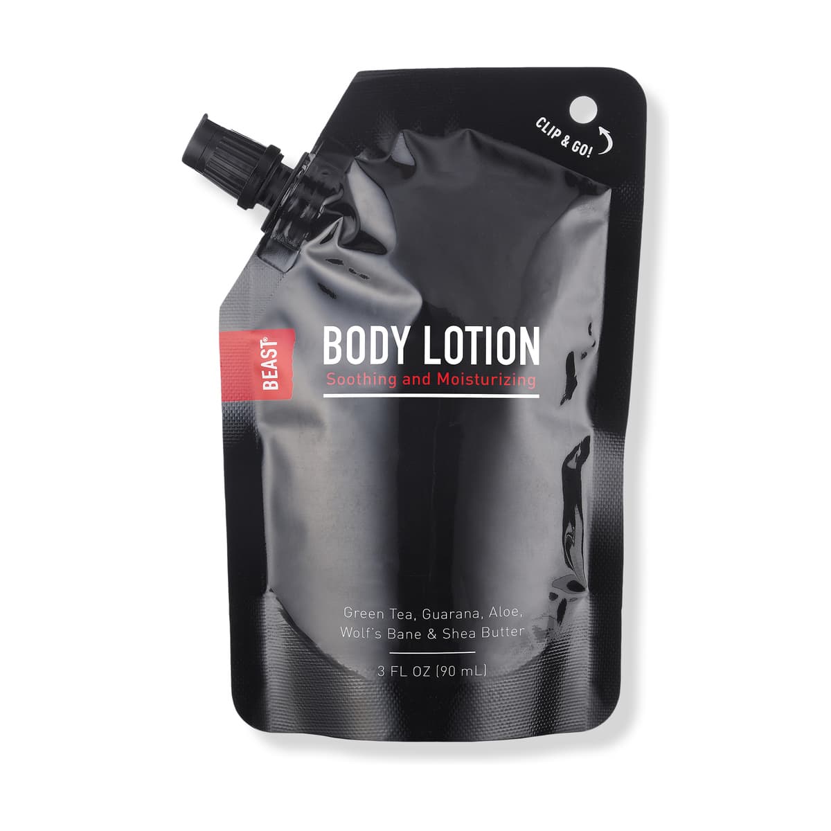 Travel Size Body Lotion Pouch