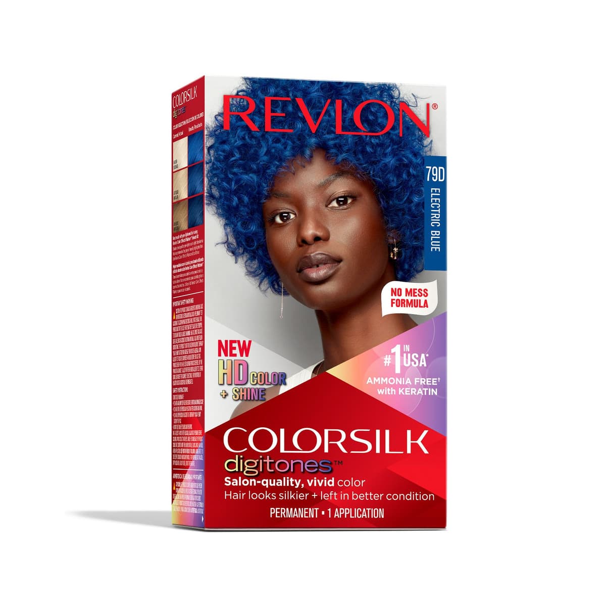 ColorSilk Digitones with Keratin Permanent Hair Color