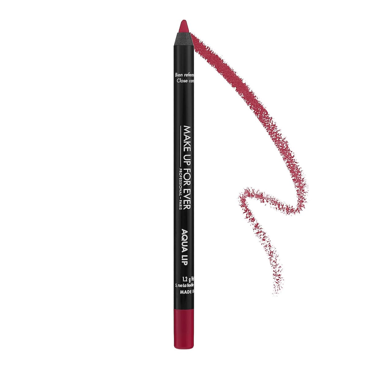 Aqua Lip Waterproof Lipliner Pencil, 19C Pomegranate Pink