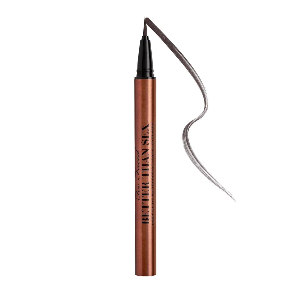 Better Than Sex Easy Glide Waterproof Liquid Eyeliner, Chocolate