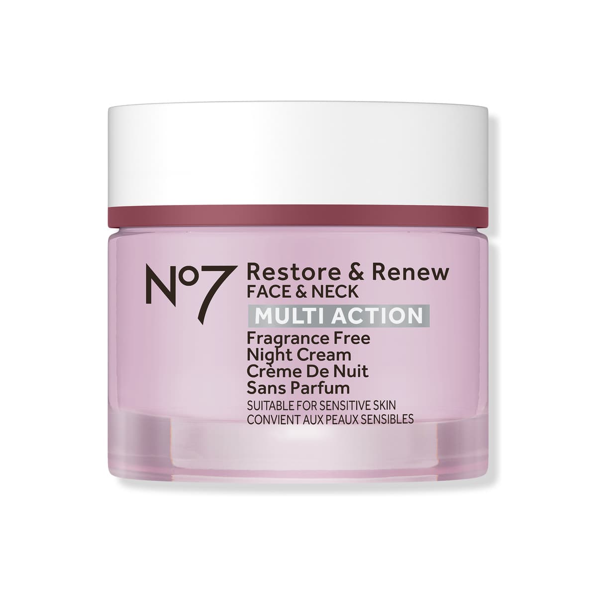 Restore & Renew Face & Neck Multi Action Fragrance Free Night Cream