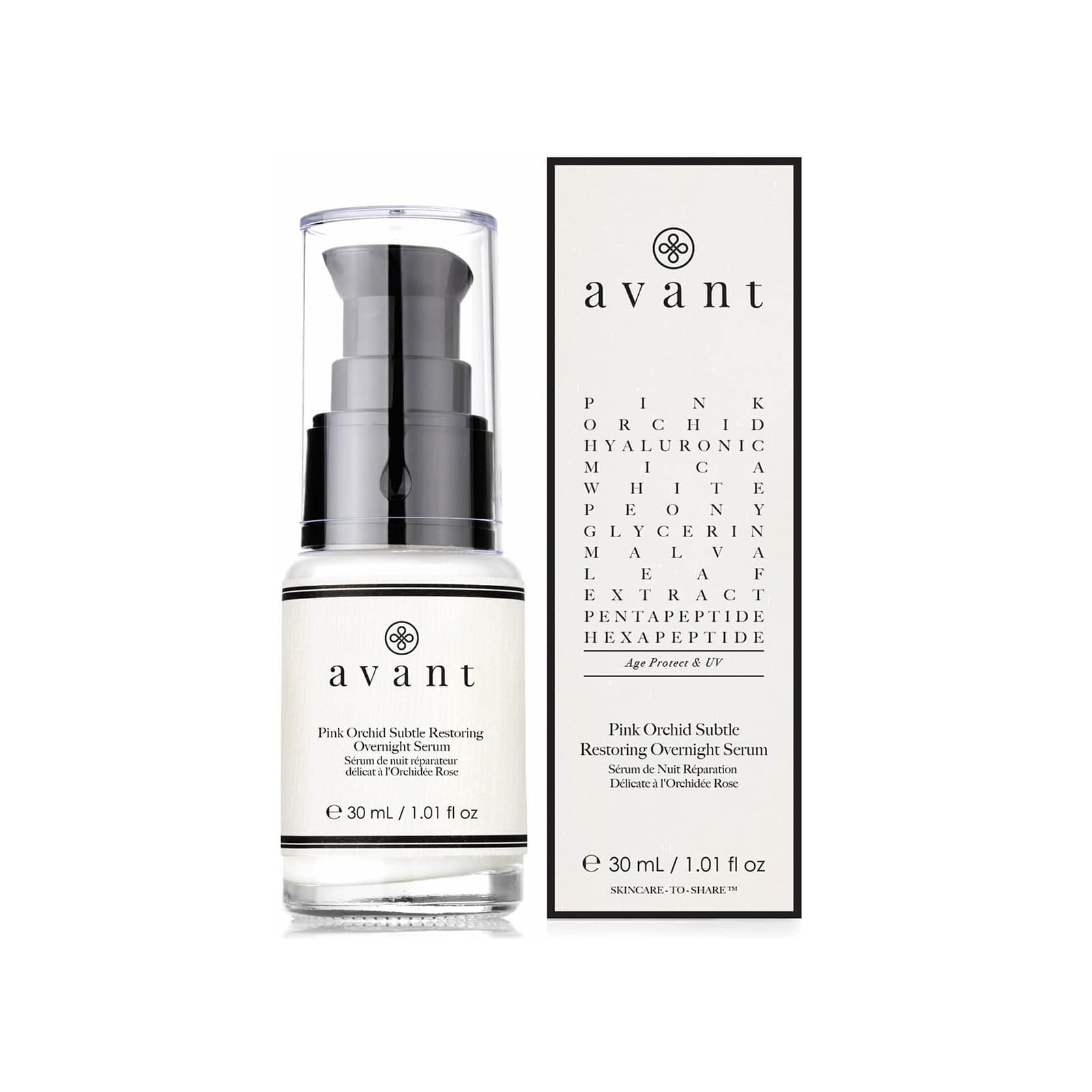 Pink Orchid Subtle Restoring Overnight Serum