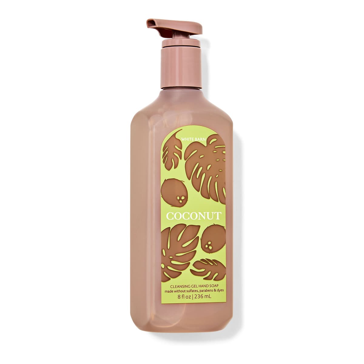 White Barn, Coconut, Cleansing Gel Hand Soap
