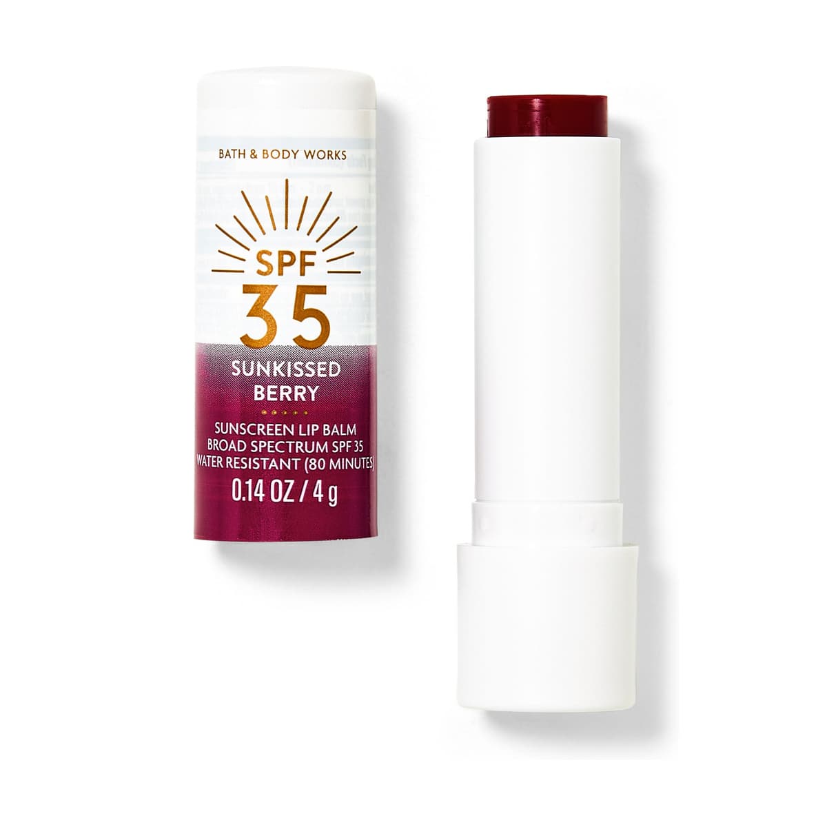 Sunkissed Berry, Tinted SPF 35 Lip Balm