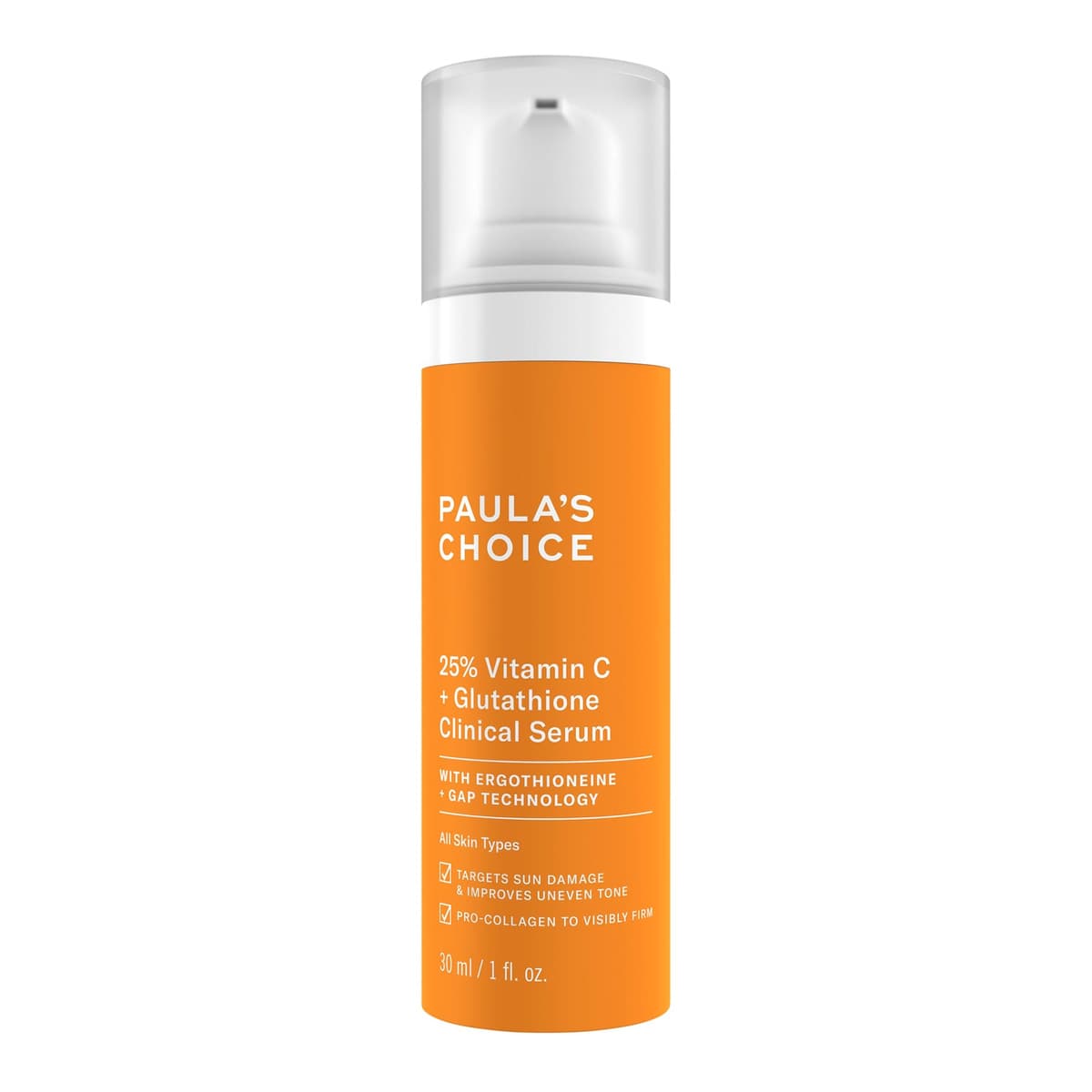 25% Vitamin C + Glutathione Clinical Serum for Brightening and Discoloration