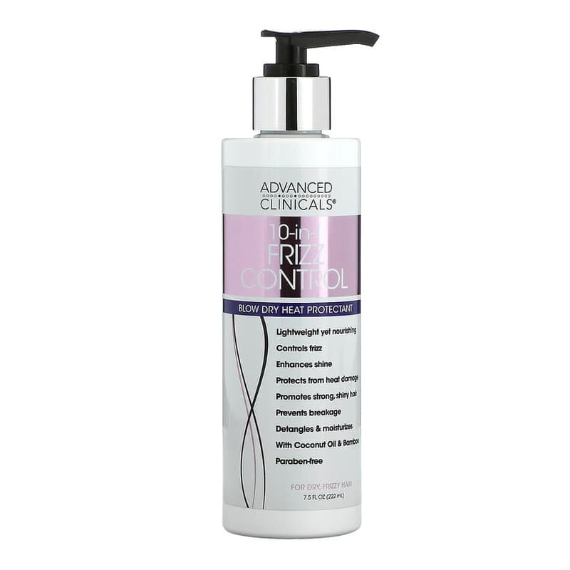 10-In-1 Frizz Control, Blow Dry Heat Protectant
