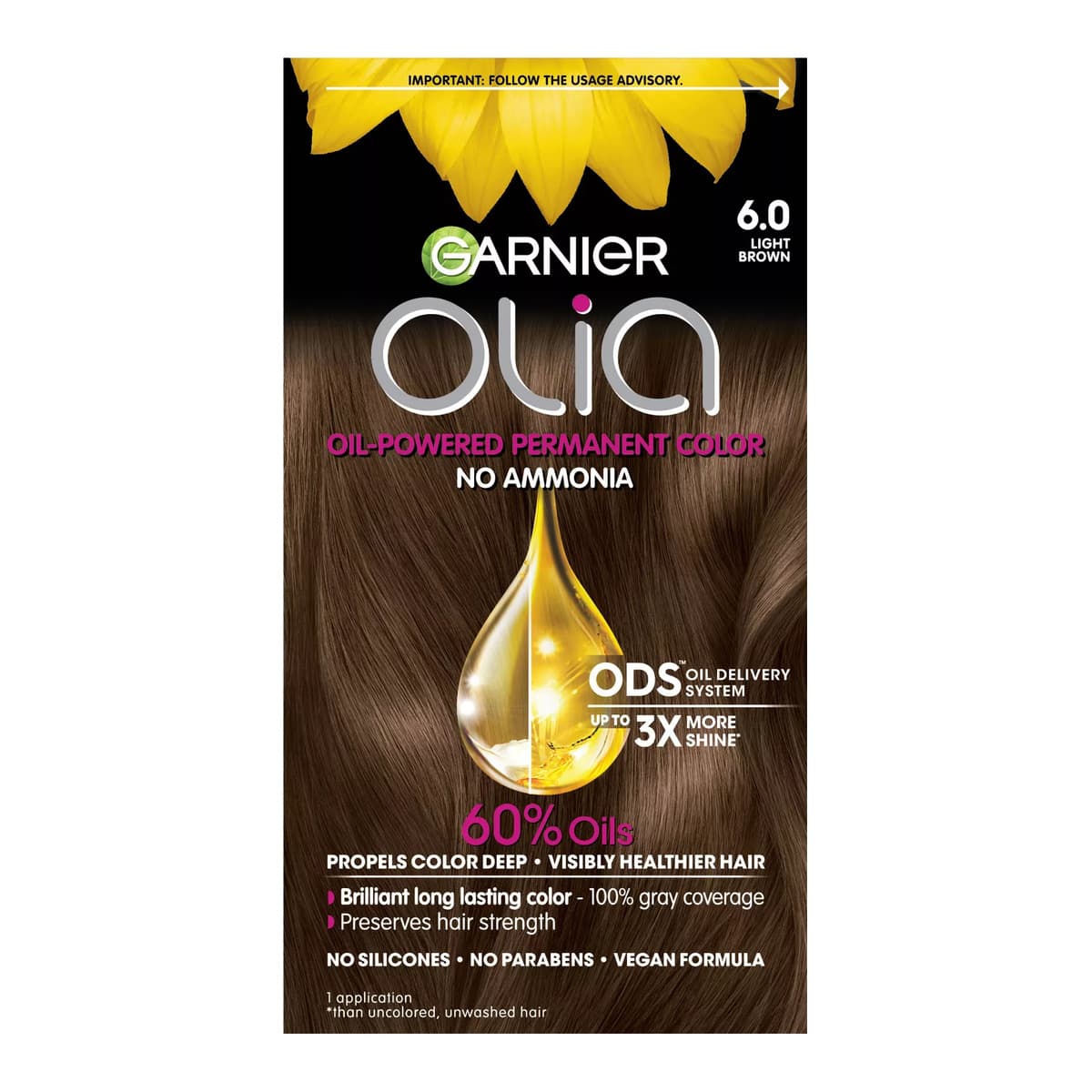Olia Brilliant Color, #6.0 Light Brown