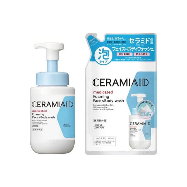 Ceramiaid Foaming Face & Body Wash