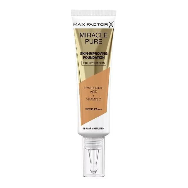 Miracle Pure Foundation 76 Warm Golden