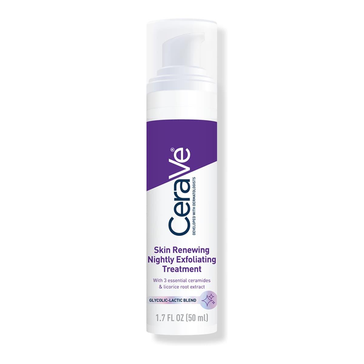 Skin Renewing Nightly Exfoliating Treatment, Anti-Aging Face Serum