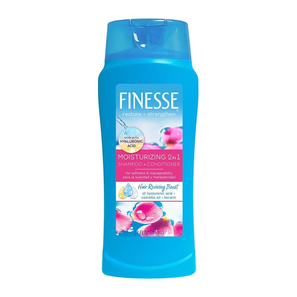 Restore + Strengthen Moisturizing 2 in 1 Shampoo & Conditioner