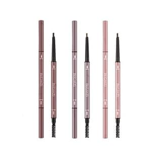 Double-Ended Eyebrow Pencil, #01 Black